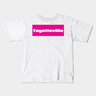 Fayetteville Kids T-Shirt